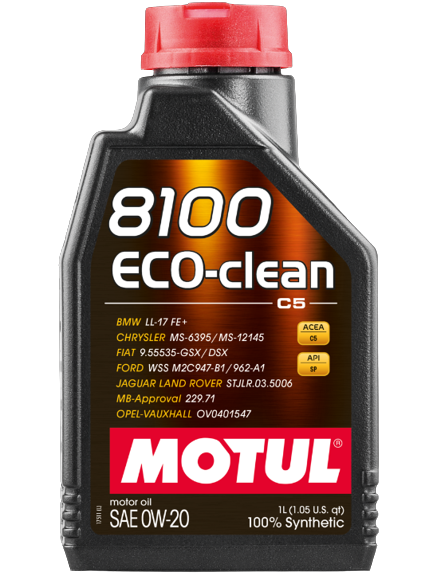 MOT 8100 ECO-CL 1L Ulei motor MOTUL 8100 ECO-CLEAN 0W20 1L MOTUL 